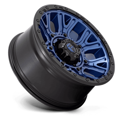FUEL D827 TRACTION Dark Blue W/ Black Ring