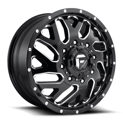 FUEL D581 TRITON Gloss Black Milled