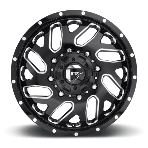 FUEL D581 TRITON Gloss Black Milled