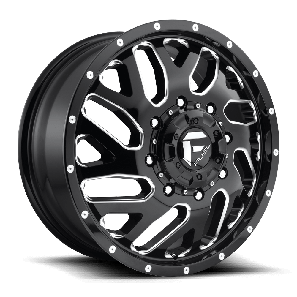 FUEL D581 TRITON Gloss Black Milled