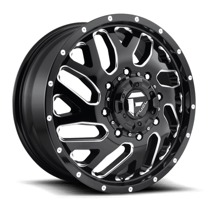 FUEL D581 TRITON Gloss Black Milled