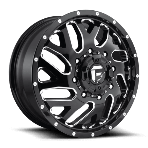 FUEL D581 TRITON Gloss Black Milled
