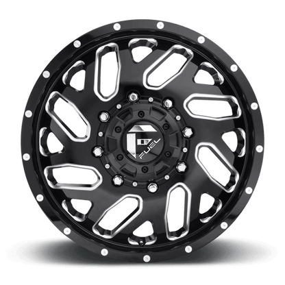 FUEL D581 TRITON Gloss Black Milled
