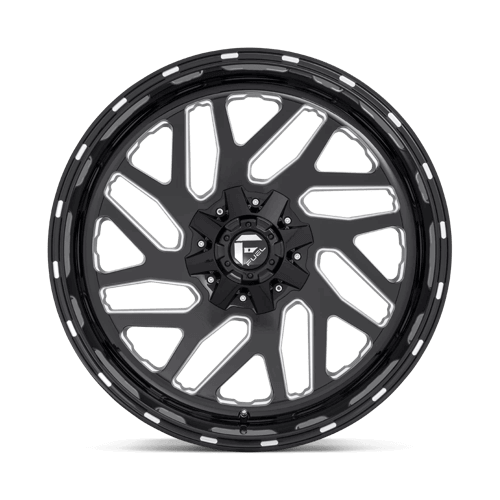 FUEL D581 TRITON Gloss Black Milled