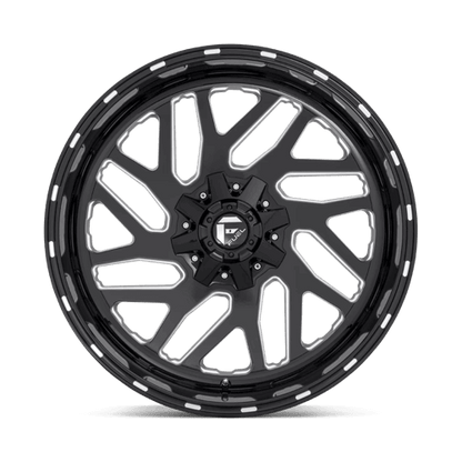 FUEL D581 TRITON Gloss Black Milled