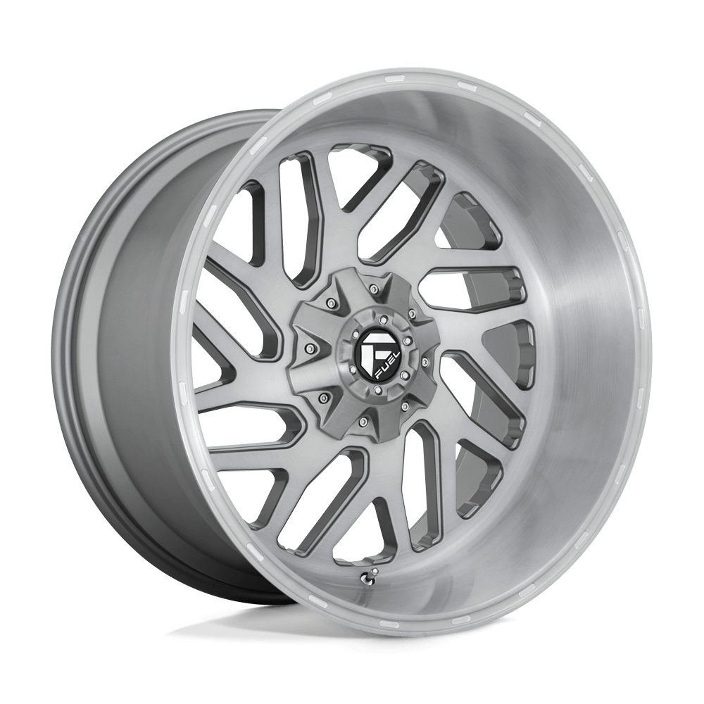 FUEL D715 TRITON PLATINUM Brushed Gun Metal Tinted Clear