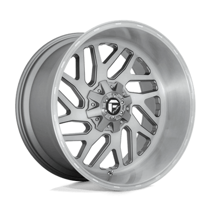 FUEL D715 TRITON PLATINUM Brushed Gun Metal Tinted Clear