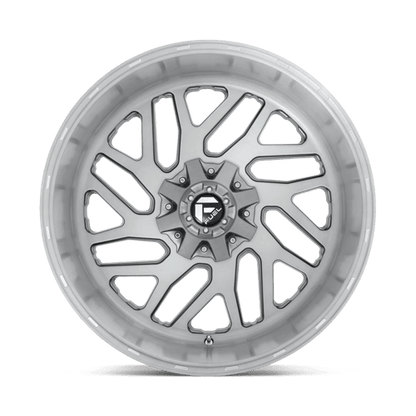 FUEL D715 TRITON PLATINUM Brushed Gun Metal Tinted Clear