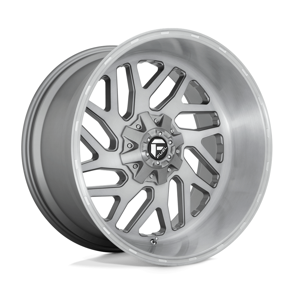 FUEL D715 TRITON PLATINUM Brushed Gun Metal Tinted Clear