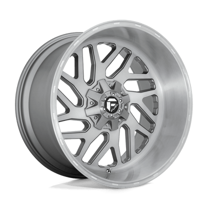 FUEL D715 TRITON PLATINUM Brushed Gun Metal Tinted Clear