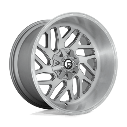 FUEL D715 TRITON PLATINUM Brushed Gun Metal Tinted Clear