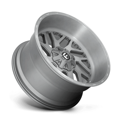 FUEL D715 TRITON PLATINUM Brushed Gun Metal Tinted Clear