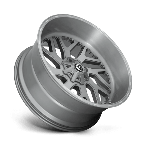 FUEL D715 TRITON PLATINUM Brushed Gun Metal Tinted Clear
