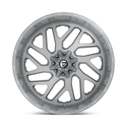 FUEL D715 TRITON PLATINUM Brushed Gun Metal Tinted Clear