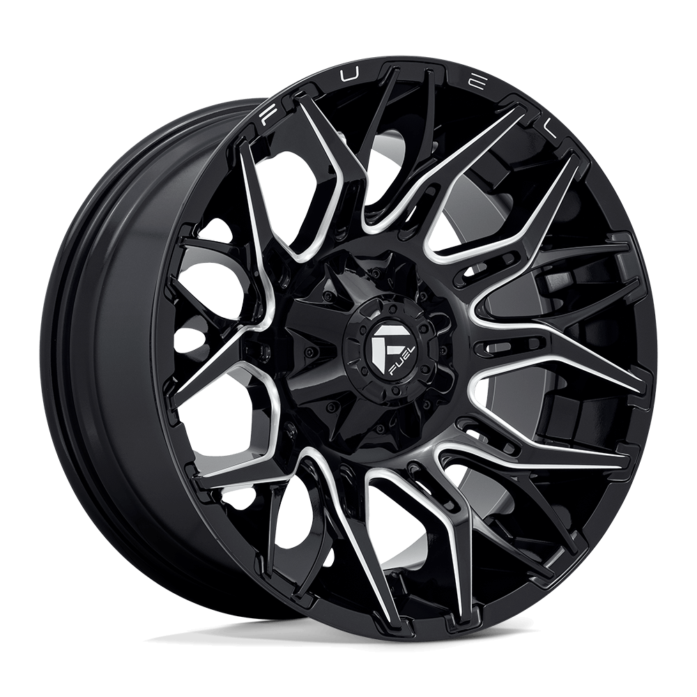 FUEL D769 TWITCH Glossy Black Milled