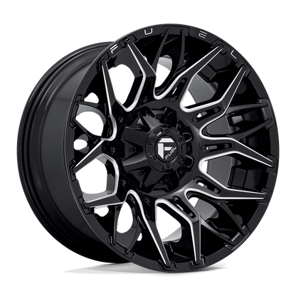 FUEL D769 TWITCH Glossy Black Milled