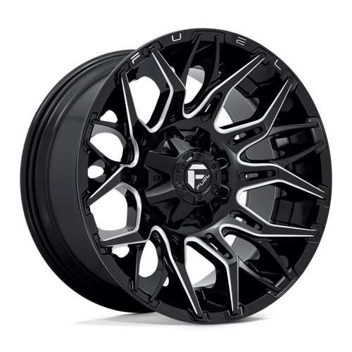 FUEL D769 TWITCH Glossy Black Milled