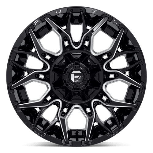 FUEL D769 TWITCH Glossy Black Milled