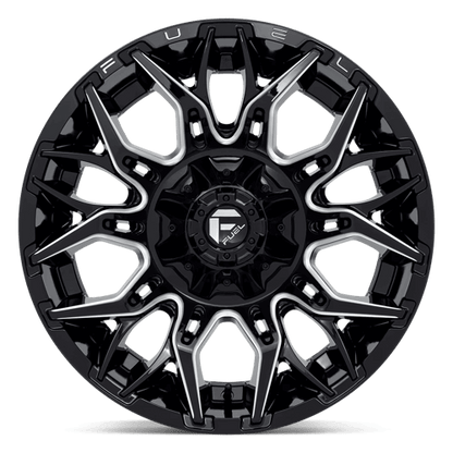 FUEL D769 TWITCH Glossy Black Milled