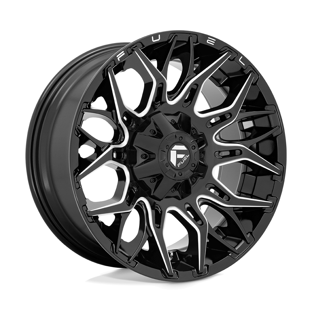 FUEL D769 TWITCH Glossy Black Milled