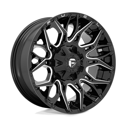 FUEL D769 TWITCH Glossy Black Milled