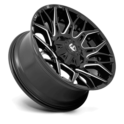 FUEL D769 TWITCH Glossy Black Milled