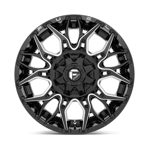 FUEL D769 TWITCH Glossy Black Milled