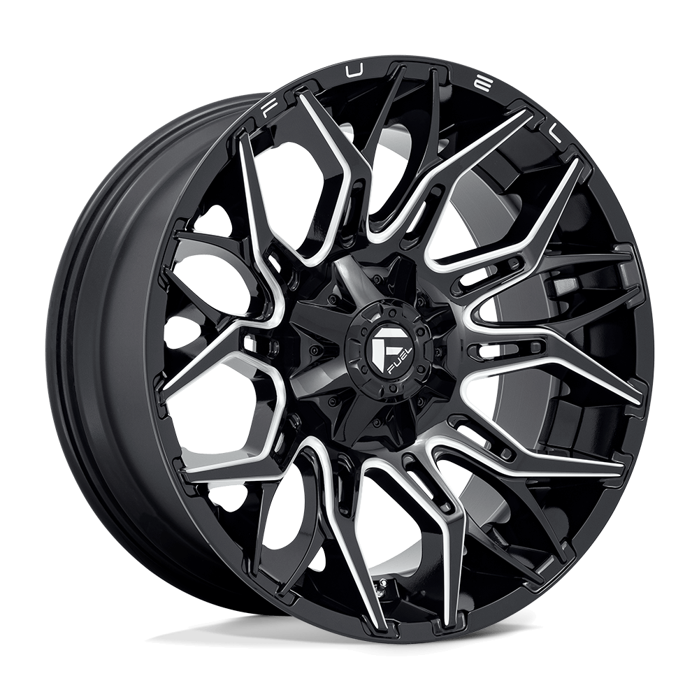 FUEL D769 TWITCH Glossy Black Milled