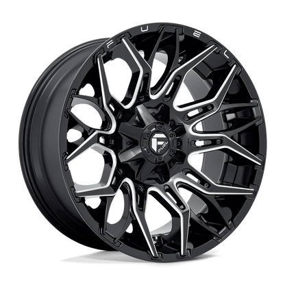 FUEL D769 TWITCH Glossy Black Milled