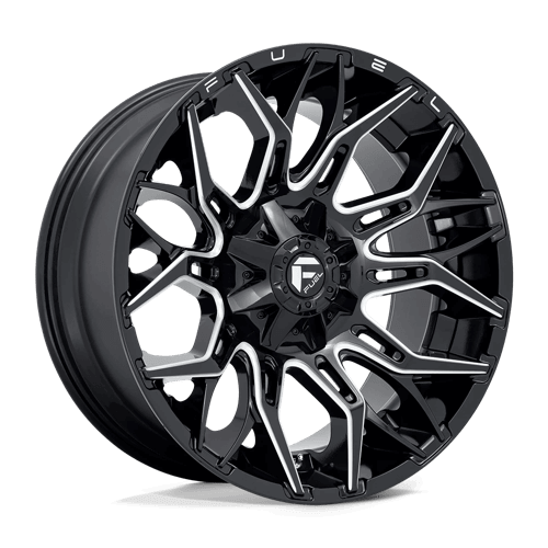 FUEL D769 TWITCH Glossy Black Milled