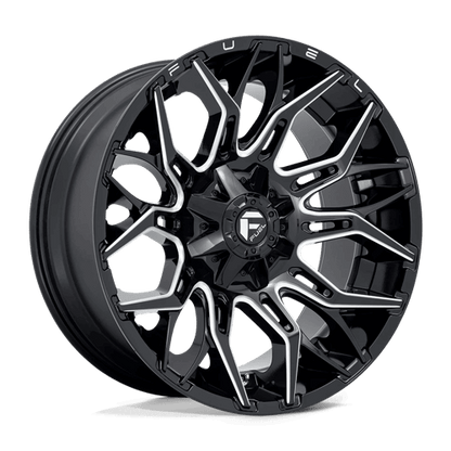 FUEL D769 TWITCH Glossy Black Milled