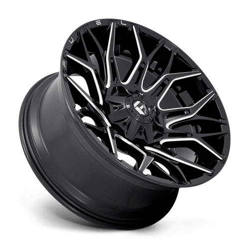 FUEL D769 TWITCH Glossy Black Milled