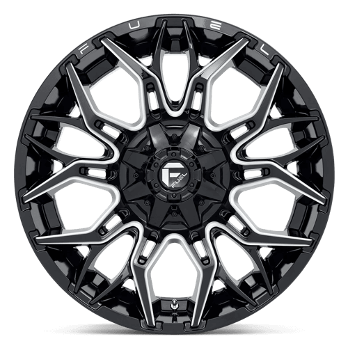 FUEL D769 TWITCH Glossy Black Milled