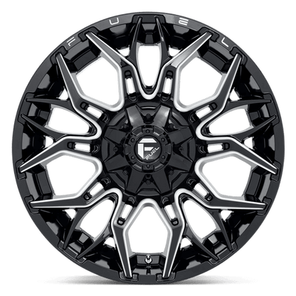 FUEL D769 TWITCH Glossy Black Milled