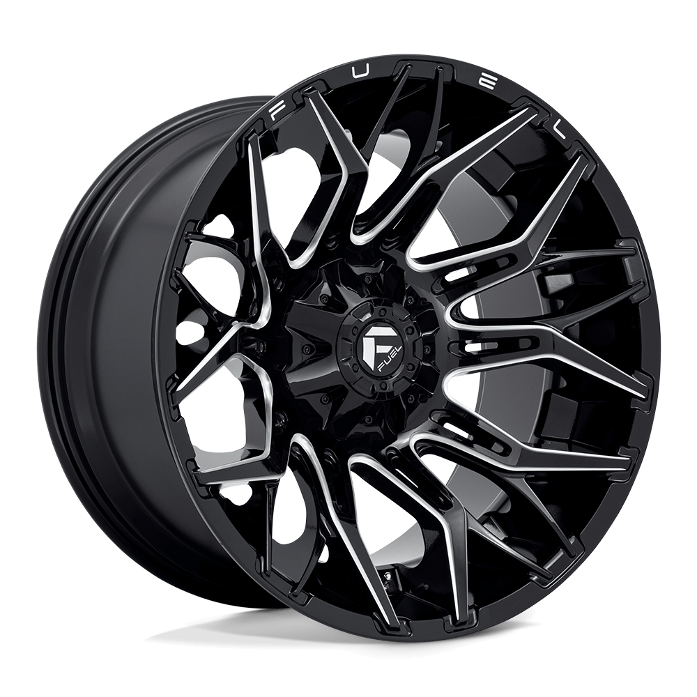 FUEL D769 TWITCH Glossy Black Milled