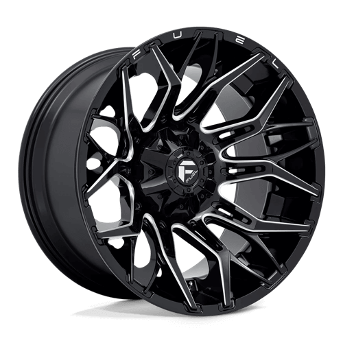 FUEL D769 TWITCH Glossy Black Milled