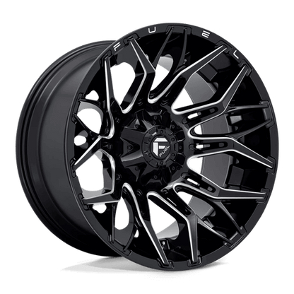 FUEL D769 TWITCH Glossy Black Milled