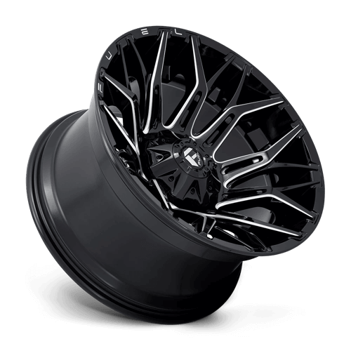 FUEL D769 TWITCH Glossy Black Milled