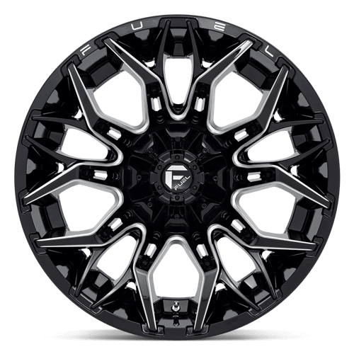 FUEL D769 TWITCH Glossy Black Milled