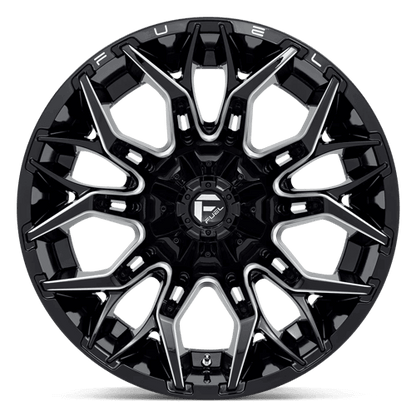 FUEL D769 TWITCH Glossy Black Milled