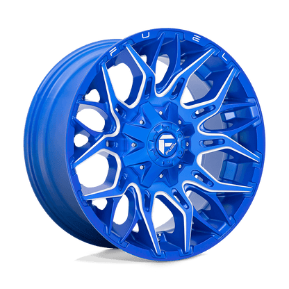 FUEL D770 TWITCH Anodized Blue Milled