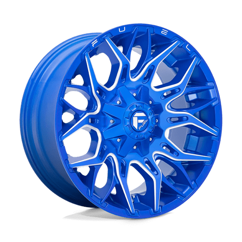 FUEL D770 TWITCH Anodized Blue Milled