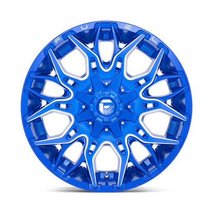 FUEL D770 TWITCH Anodized Blue Milled