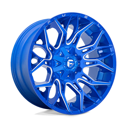 FUEL D770 TWITCH Anodized Blue Milled