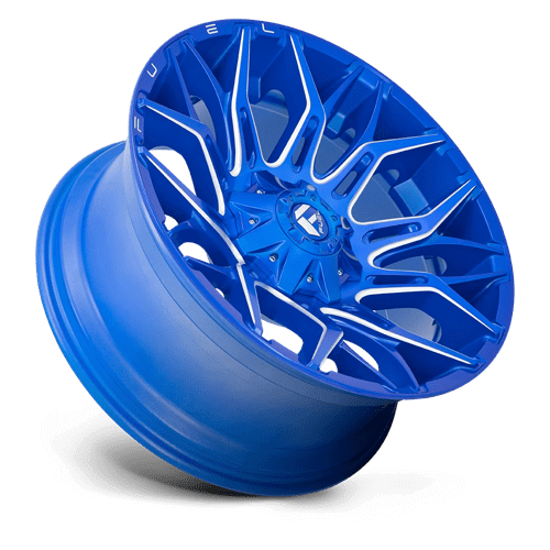 FUEL D770 TWITCH Anodized Blue Milled