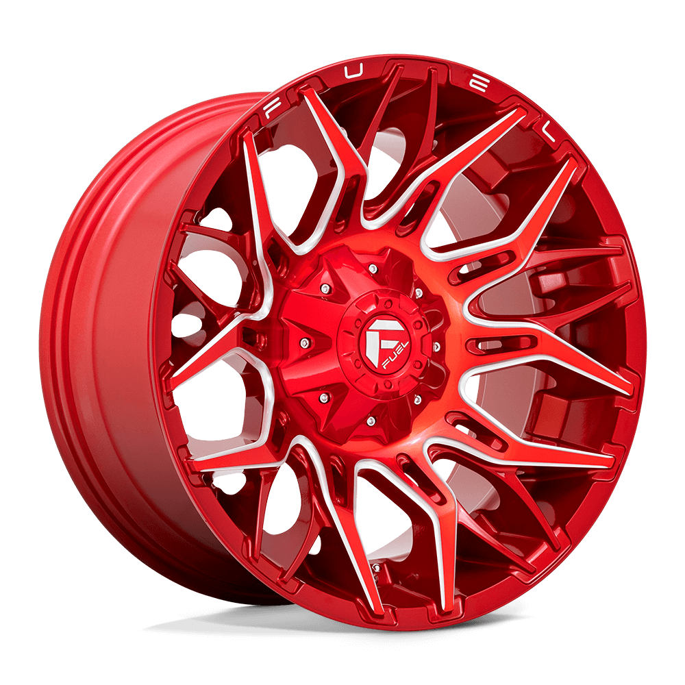 FUEL D771 TWITCH Candy Red Milled