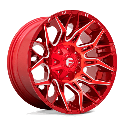 FUEL D771 TWITCH Candy Red Milled