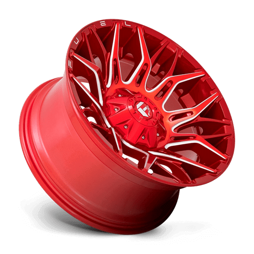 FUEL D771 TWITCH Candy Red Milled