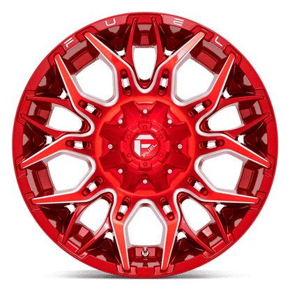 FUEL D771 TWITCH Candy Red Milled