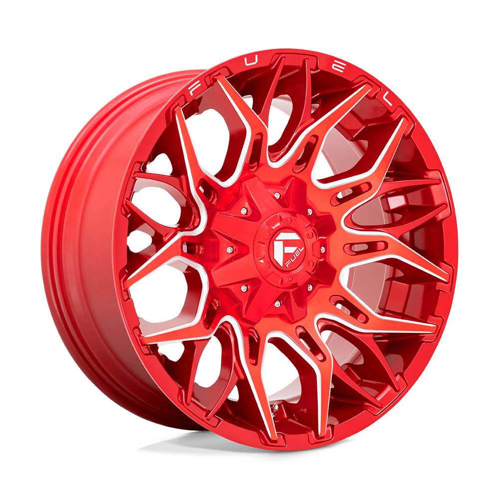FUEL D771 TWITCH Candy Red Milled